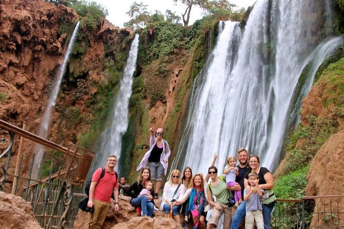 Ouzoud Falls waterfall excursion from Dar l'Eau Vive guest house