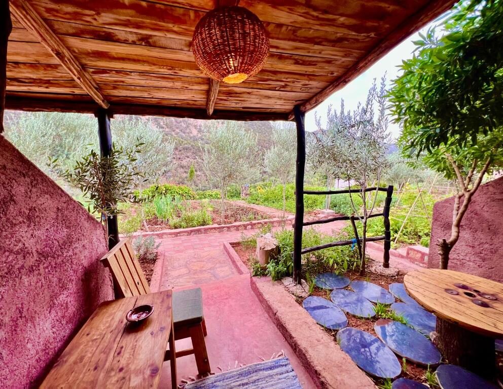 Double / Twin Room at Dar l'Eau Vive guest house — photo 44