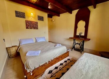Double / Twin Room at Dar l'Eau Vive guest house — photo 53