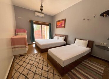 Double / Twin Room at Dar l'Eau Vive guest house — photo 59